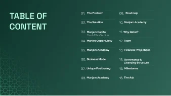 Manjam presentation slide 1