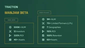 Manjam presentation slide 9